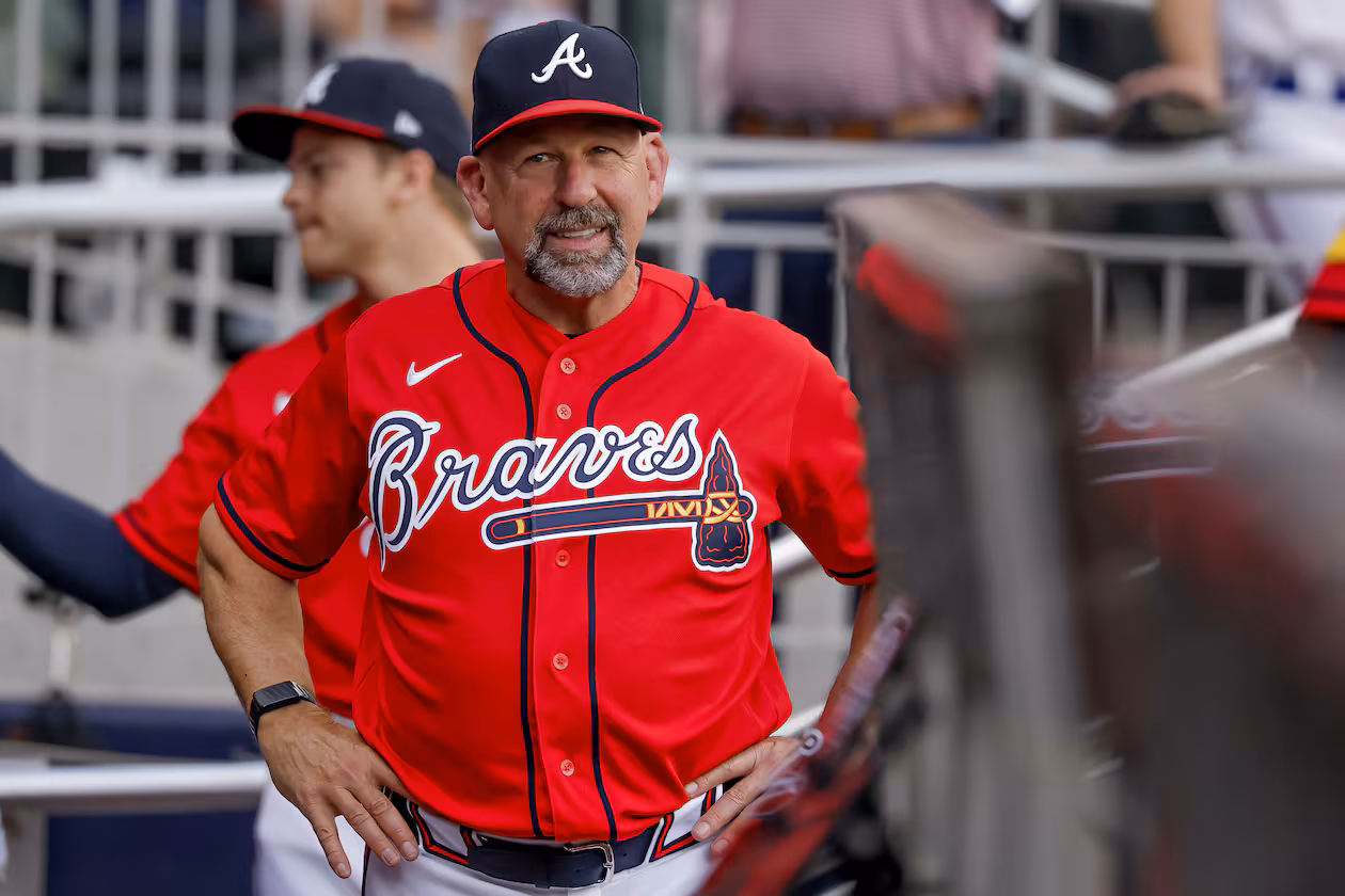 The Braves are "a group that likes to compete — I say that a lot. They enjoy it. And they hold each other accountable, to a high standard,” manager Walt Weiss said Sunday. (Erik S. Lesser/AP)