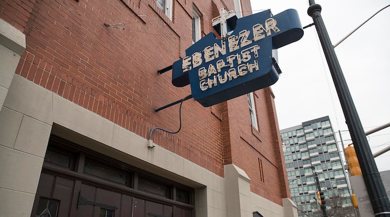 01/17/2019 -- Atlanta, Georgia -- Historic Ebenezer Baptist Church welcomes no guests at the Martin Luther King, Jr. National Historical Park in Atlanta, Thursday, January 17, 2019. The U.S. Federal Government has been dealing with a partial shutdown going on four weeks. It is the longest government shutdown in U.S. history. (ALYSSA POINTER/ALYSSA.POINTER@AJC.COM)