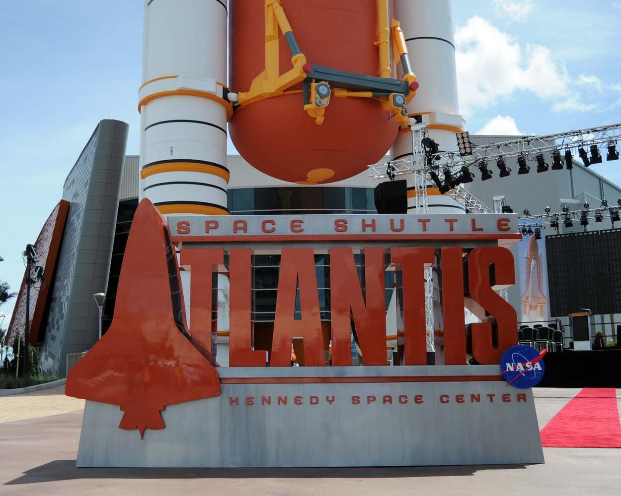 Space Shuttle Atlantis Experience Grand Opening Ceremony