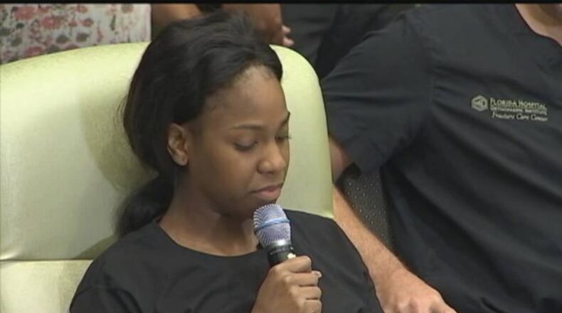 Patience Carter is using her writings as an outlet to express her grief and help others affected by mass shootings.