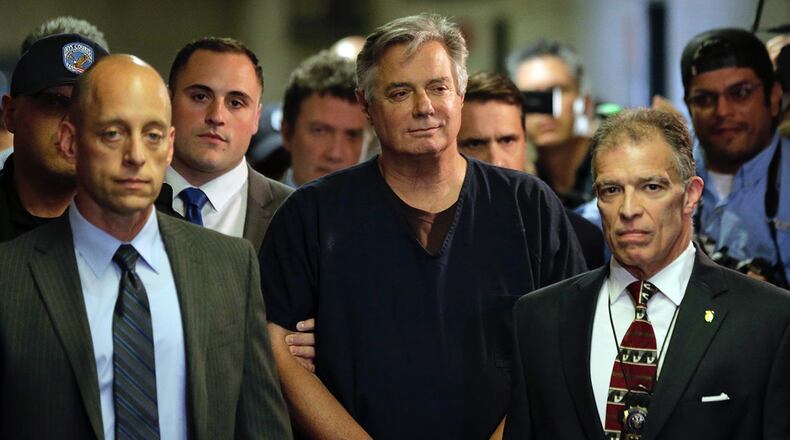 Paul Manafort arrives in court, Thursday, June 27, 2019 in New York.