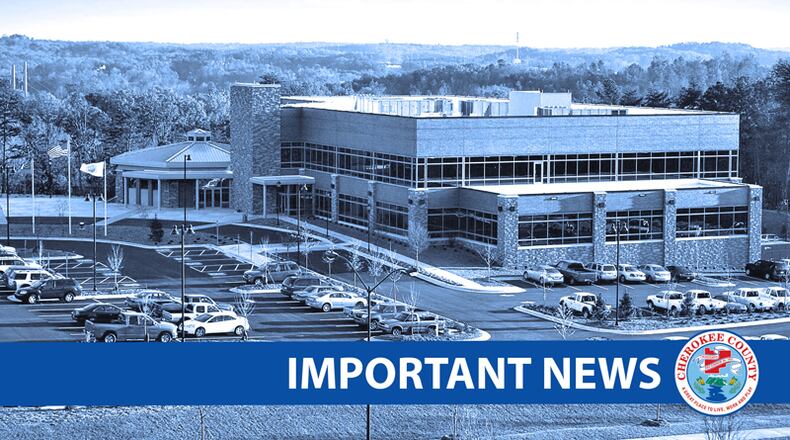 Cherokee County is adding 100 parking spaces and a security pavilion to a master plan for an expansion and improvements to the Cherokee County Justice Center.