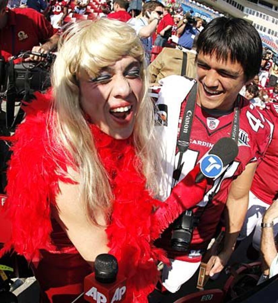 Super Bowl XLIII: Arizona Cardinals Media Day