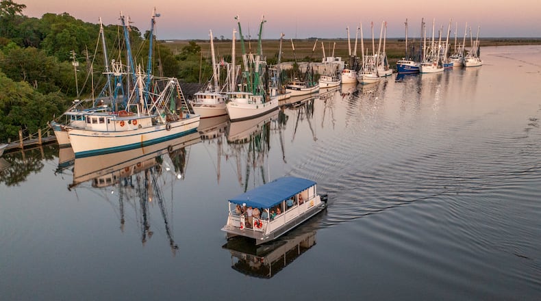 “Being a fishing community is still the heart and soul of Darien,” said Kat Hoyt, president and CEO of the Darien-McIntosh Chamber of Commerce. COURTESY OF 365 DEGREE TOTAL MARKETING