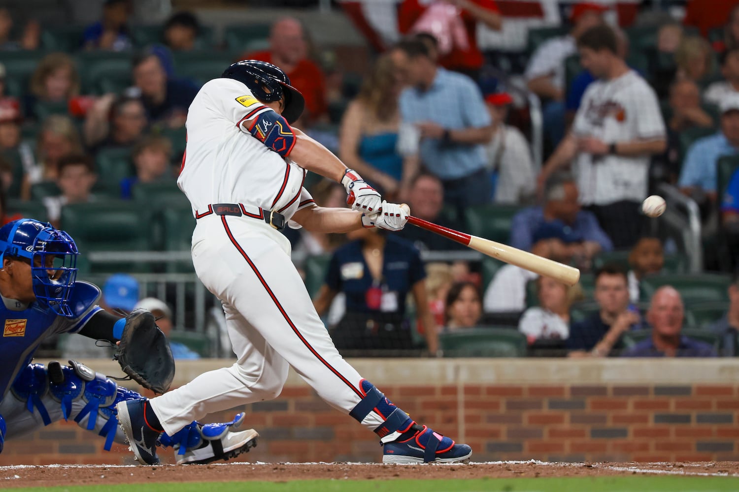 Atlanta Braves season opener against the Kansas City Royals