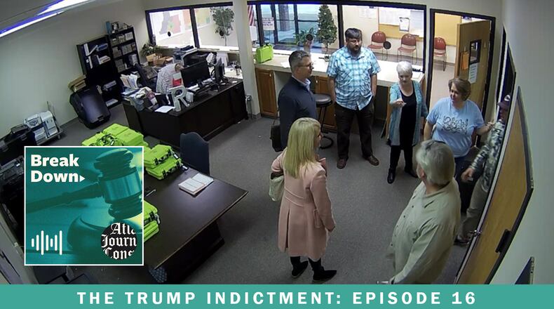 In the latest episode of the "Breakdown" podcast, the AJC's Mark Niesse explains the GBI investigation of the Coffee County data breach. (Coffee County)