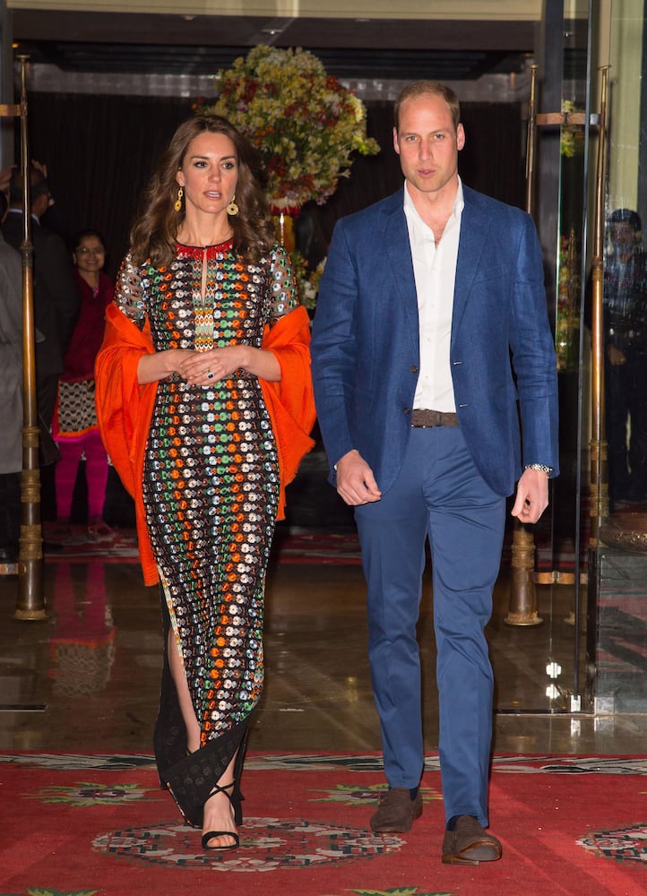 Kate Middleton's fashion in Bhutan