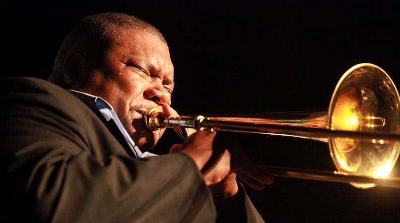 Wycliffe Gordon, a native of Waynesboro, Ga., has been a regular presence at the Savannah Music Festival. This year the festival is one of the recipients of a grant from the National Endowment for the Arts. File photo.