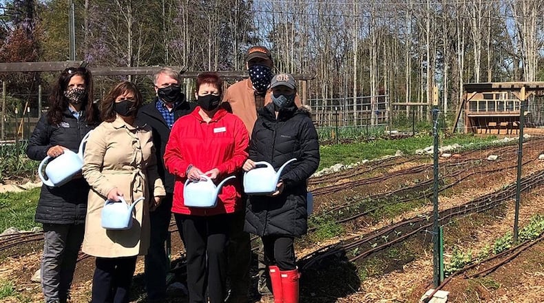 Alpharetta has launched a Grow-A-Row Program on 9+-acre at the Old Rucker Farm, 900 Rucker Rd., with a year-1 goal of producing 4,500 pounds of fruits and vegetables to be donated to North Fulton Community Charities' food pantry. (Courtesy City of Alpharetta)