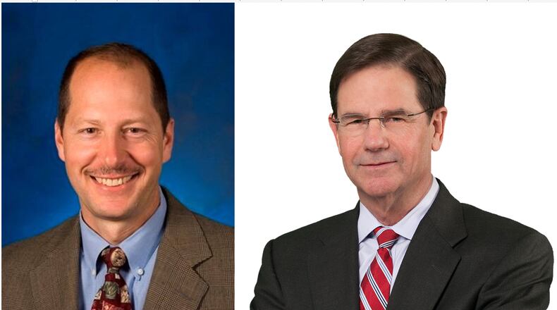 The North Fulton Community Improvement District has re-elected Chris Bearden and Greg Chapin to its Board of Directors. (Courtesy North Fulton CID)