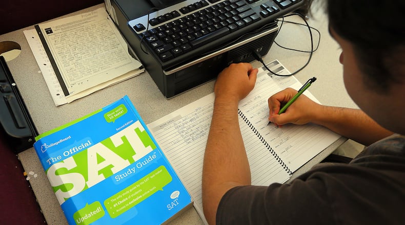 Georgia high school students posted a significant gain in graduation rates in 2015, with 78.8 percent getting a diploma. CURTIS COMPTON / CCOMPTON@AJC.COM