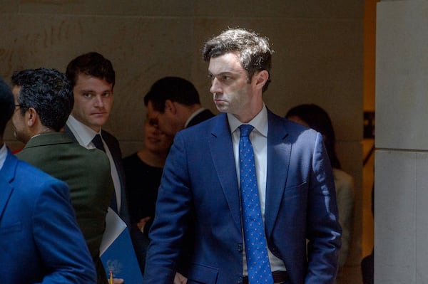 Sen. Jon Ossoff, D-Ga., dubbed the tax and spend bill a “catastrophe.” (Rod Lamkey Jr./AP)