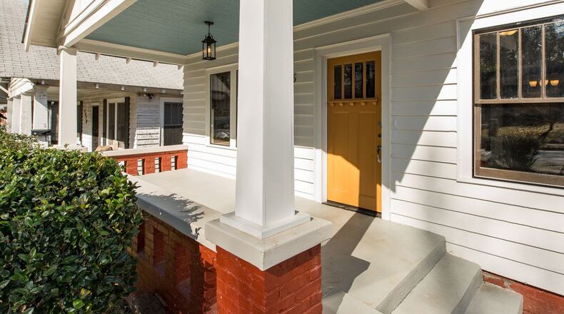 The Georgia Trust has completed the rehabilitation of 1575 Mozley Place in Atlanta. This is the second house that the non-profit organization has rehabilitated as part of its West Atlanta Preservation Initiative to revitalize neighborhoods affordably and sustainably. COURTESY OF THE GEORGIA TRUST