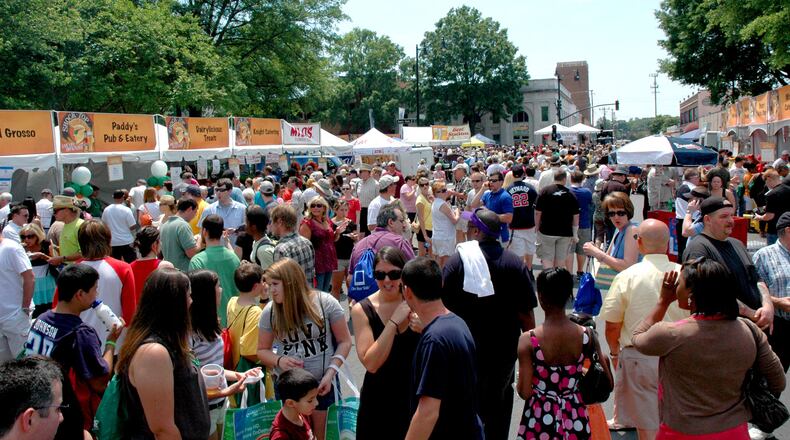 The 2019 Taste of Marietta will be held Sunday, April 28 at Marietta Square.
