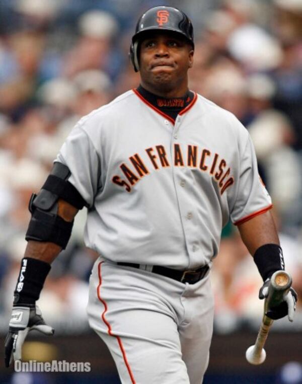 Suspected steroid user Barry Bonds had an uptick in his vote total, but he and similarly stained superstar Roger Clemens remained far from the 75-percent threshold for election. (AP file photo)