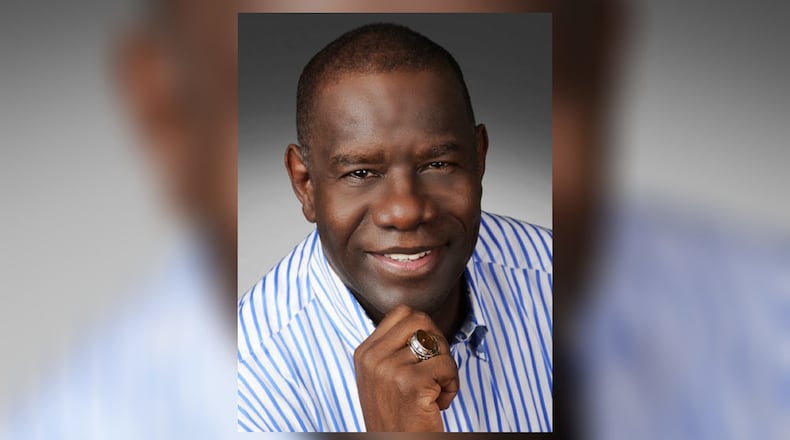 Businessman Joe Profit, a former Atlanta Falcons player. He qualified Friday to challenge U.S. Rep. Hank Johnson, D-Lithonia, in Georgia's 4th Congressional District. Profit campaign site/Angel Brooks, AJC