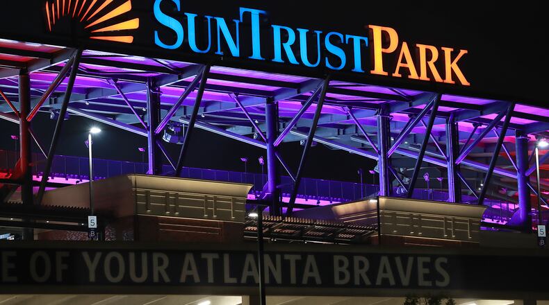 Replacing all of the signage will be a time-consuming project after SunTrust Park is renamed.