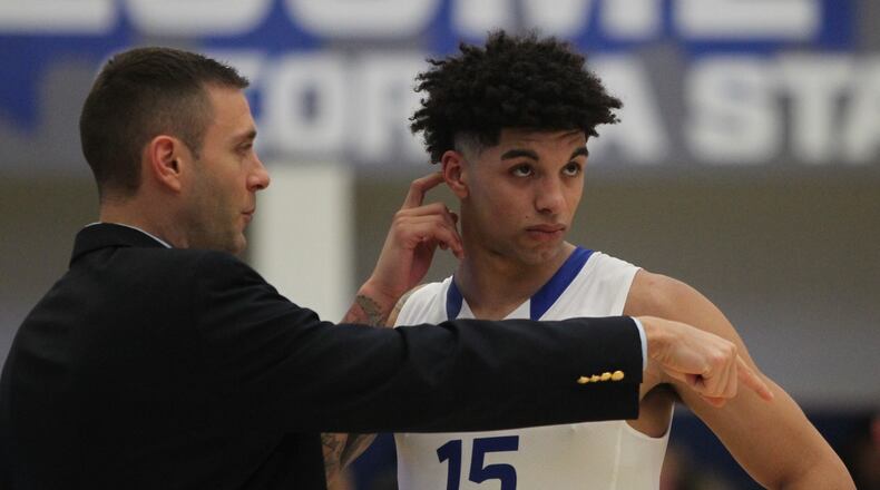 D’Marcus Simonds scores 15 for Georgia State. AJC file photo