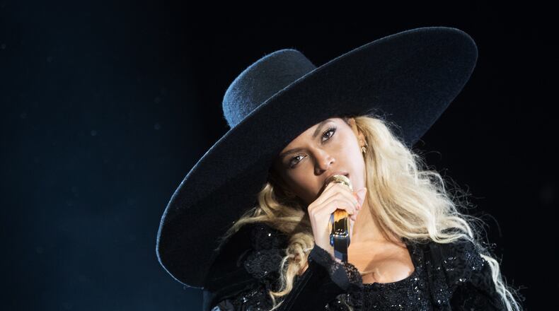 IMAGE DISTRIBUTED FOR PARKWOOD ENTERTAINMENT - Beyonce performs during the Formation World Tour at Levi's Stadium on Saturday, September 17, 2016, in Santa Clara, California. (Photo by Daniela Vesco/Invision for Parkwood Entertainment/AP Images)