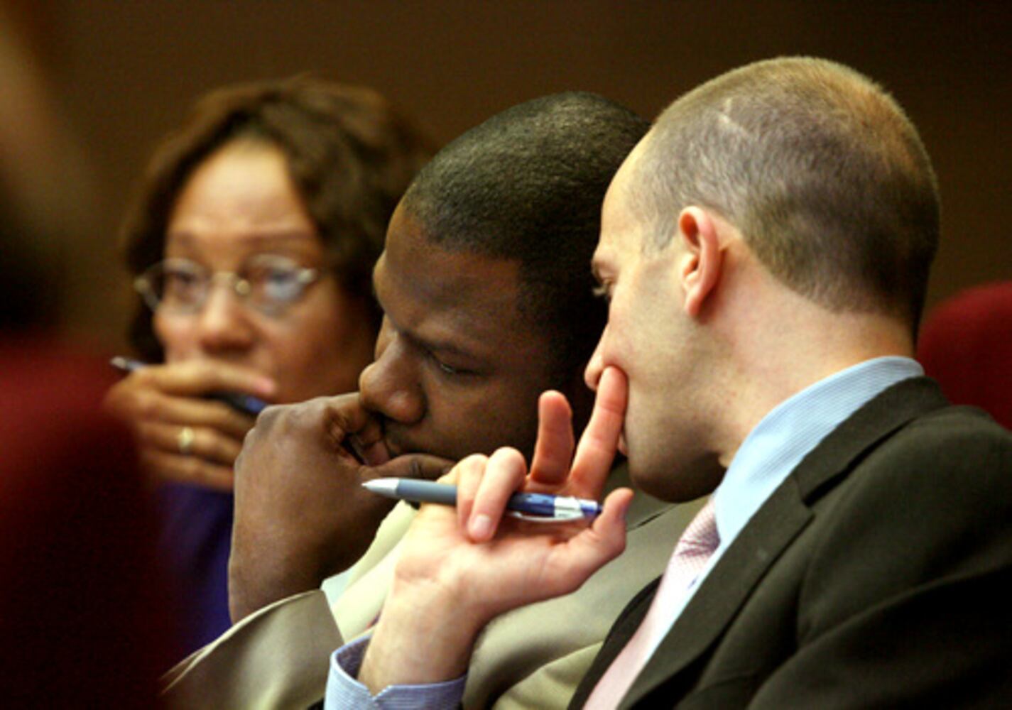 Brian Nichols in Judge Fuller's courtroom