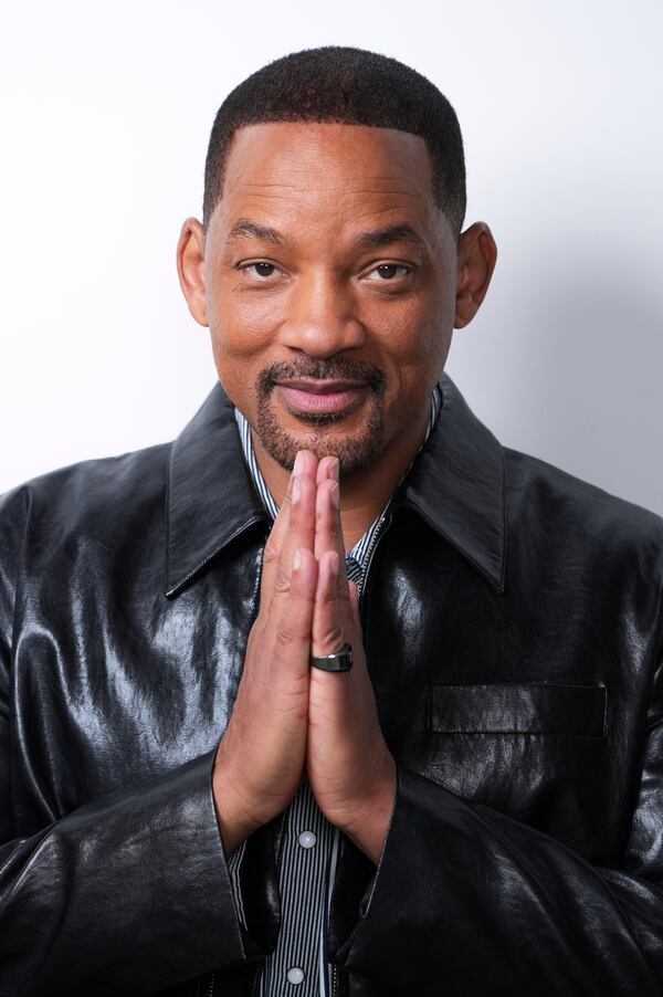 Will Smith poses for a portrait on Monday, March 17, 2025, in Los Angeles. (AP Photo/Chris Pizzello)