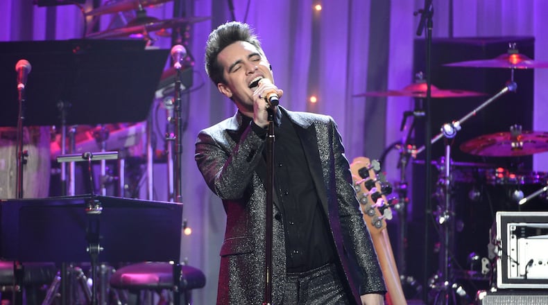 In this Feb. 11, 2017 file photo, Brendon Urie of Panic! at the Disco performs at the Clive Davis and The Recording Academy Pre-Grammy Gala in Beverly Hills, Calif. Photo: AP