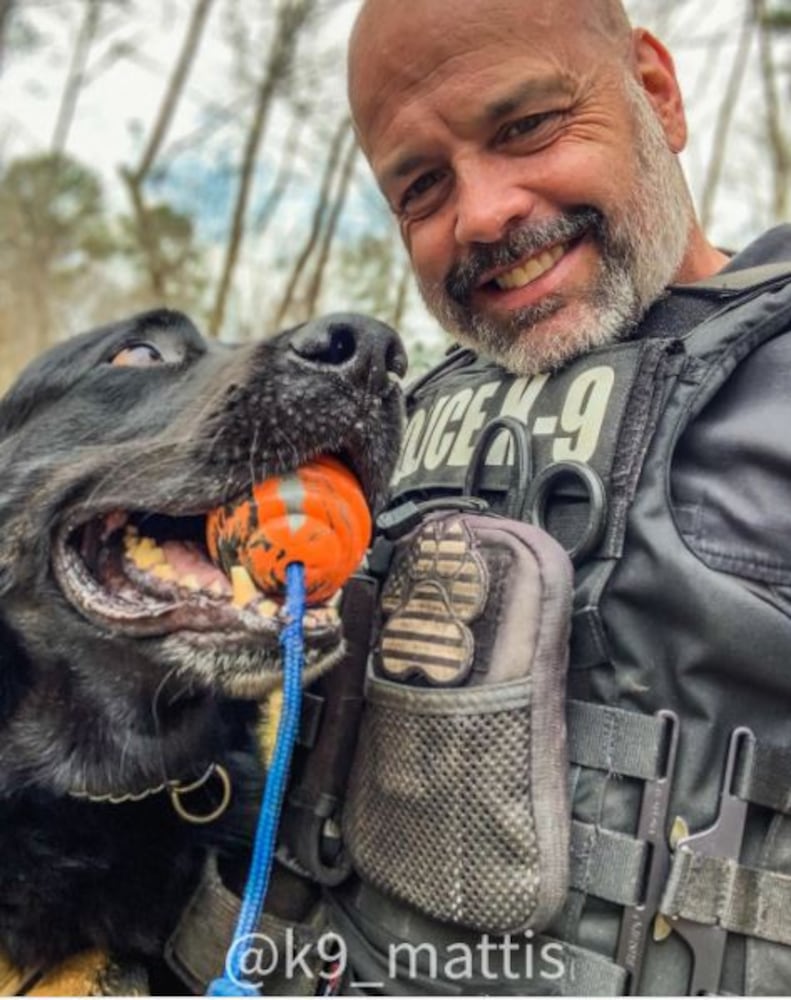 Alpharetta K-9 Mattis retires