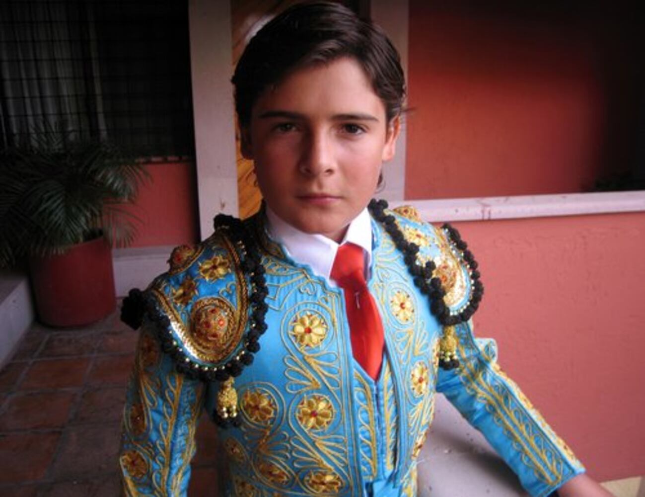 Michelito, the child bullfighter