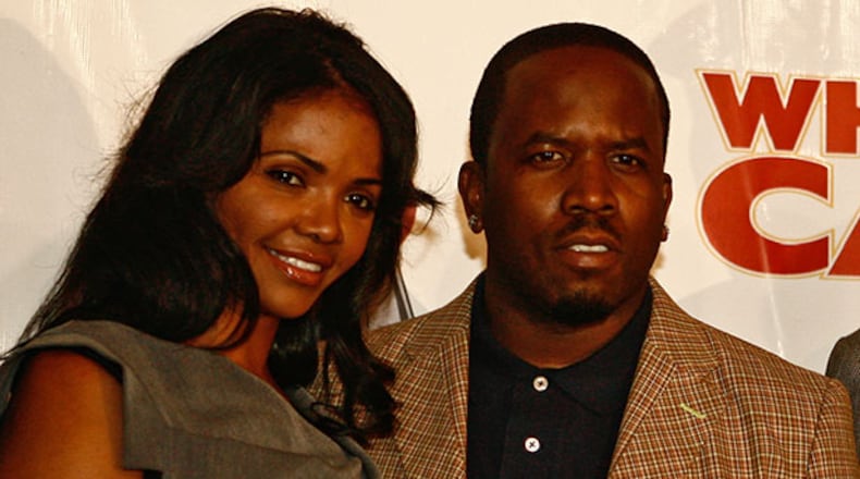 Sherlita Patton and Antwon "Big Boi" Patton attend a film premiere in 2007.