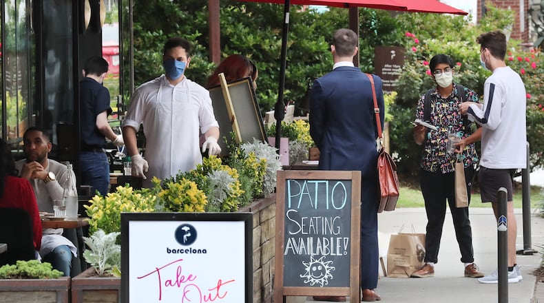 Though some Atlanta restaurants are closing their dining rooms amid the mayor’s latest other, others appear to be open for business as usual.