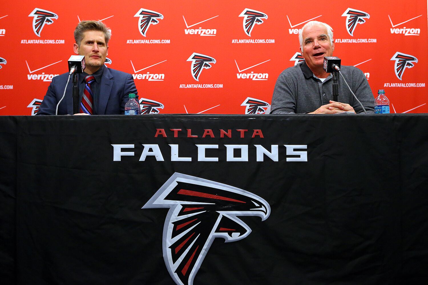 End-of-season press conference