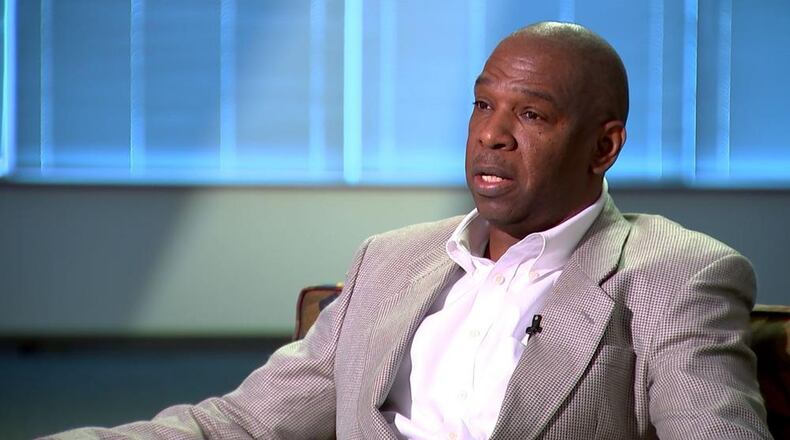 DeKalb County gadfly Ed Williams, during a recent interview with Channel 2 Action News. CHANNEL 2 ACTION NEWS