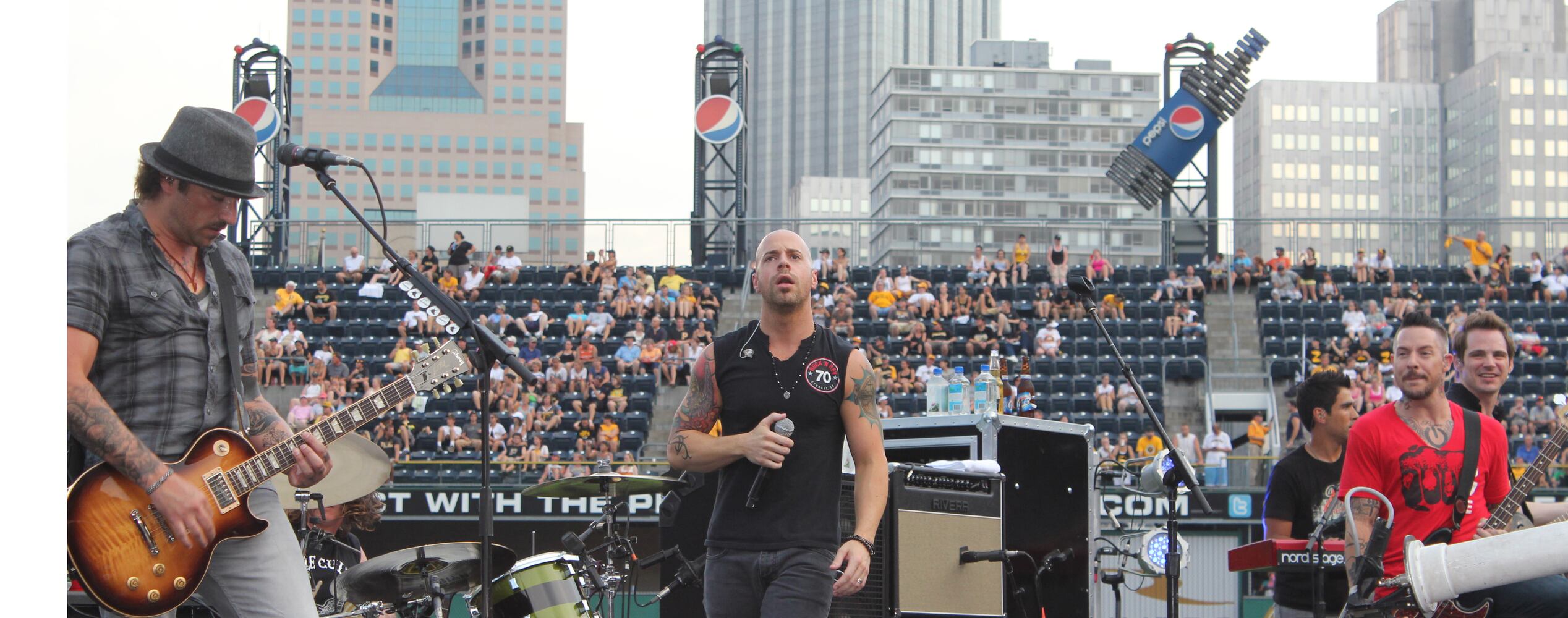 Daughtry rocks PNC Park after Pirates win