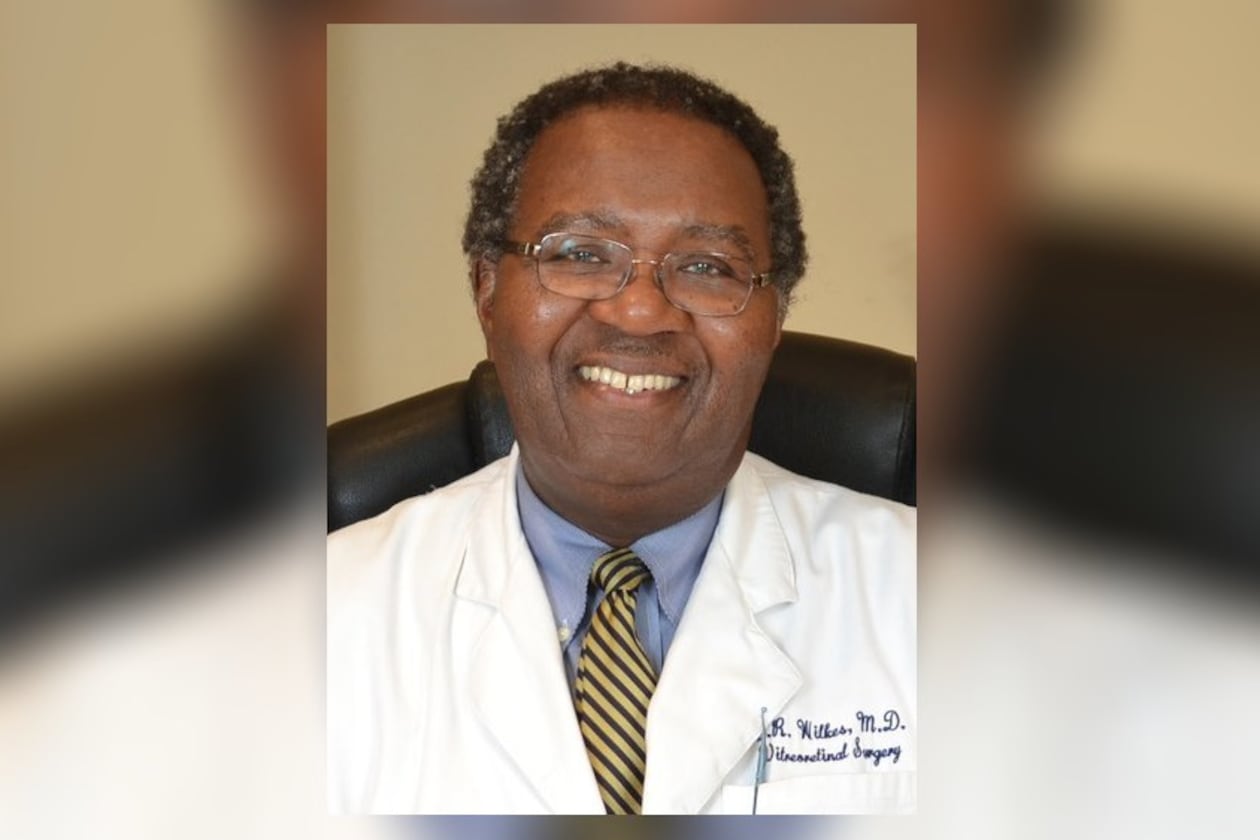 Dr. Shelby Wilkes was a leading eye specialist in metro Atlanta. He campaigned widely for good eye health and was the lead investigator for the first statewide diabetic retinopathy screening study in the U.S. (Courtesy)