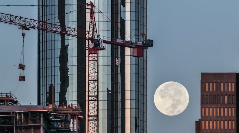 The head of the Georgia Chamber of Commerce warned that 40% of today’s construction workforce is expected to retire by 2030. (John Spink / John.Spink@ajc.com)