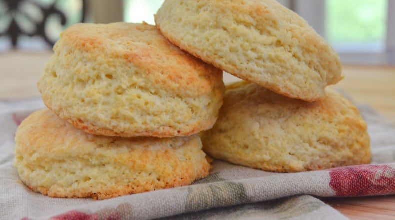 What Southern breakfast is complete without Buttermilk Biscuits? STYLING BY MERIDITH FORD / CONTRIBUTED BY CHRIS HUNT PHOTOGRAPHY