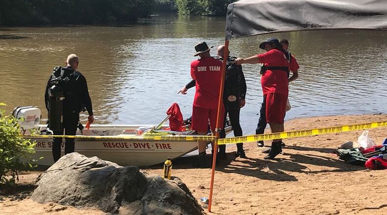 Authorities have recovered the body of a Covington teenager after he and his mother’s boyfriend drowned Tuesday while swimming in the Alcovy River.