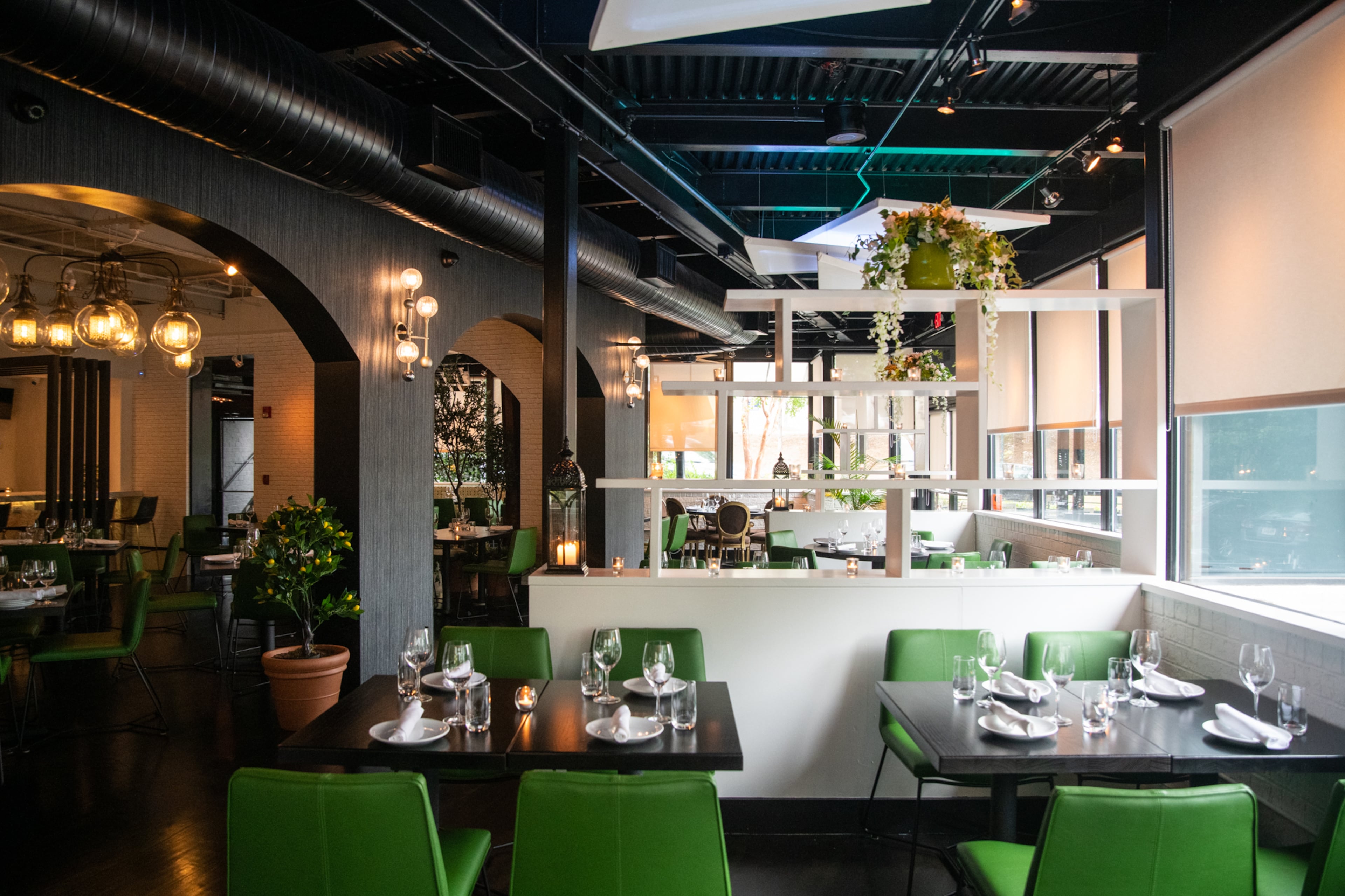 The three restaurants Tony Akly owns with his sons, Mission + Market, Zakia and Tre Vele (pictured), are all "timeless at this point," Akly said. He avoids changing the feel of the restaurants too much since their regulars get attached to them. (Mia Yakel for The Atlanta Journal-Constitution)