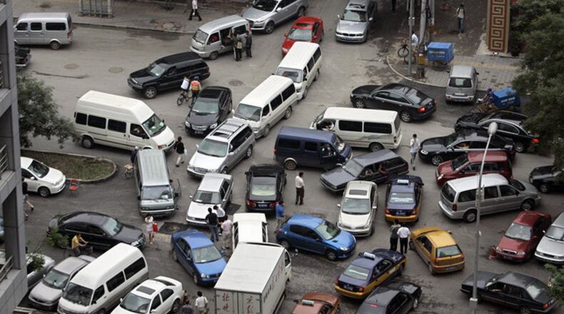 OK, this is Beijing, not Atlanta, but it sure feels like this sometimes.