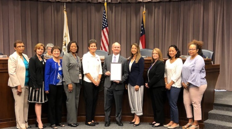 Cobb County Commissioners in June 2019 issued a proclamation recognizing World Elder Abuse Awareness Day. The District Attorney's Office will use a federal grant to expand the work of the Elder Abuse Multidisciplinary Team.