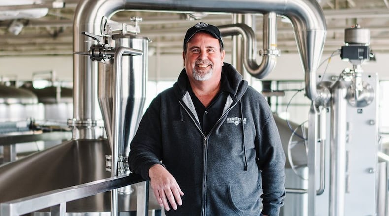 Brewmaster Mitch Steele at New Realm Brewing Co. in Atlanta. PHOTO CREDIT: Andrew Lee