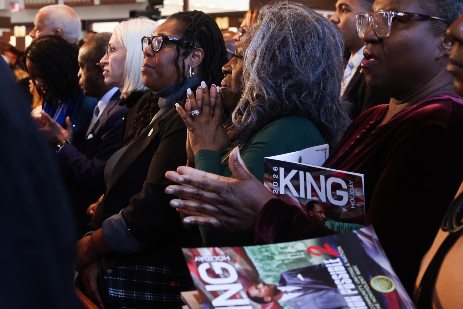 MLK service at Ebenezer