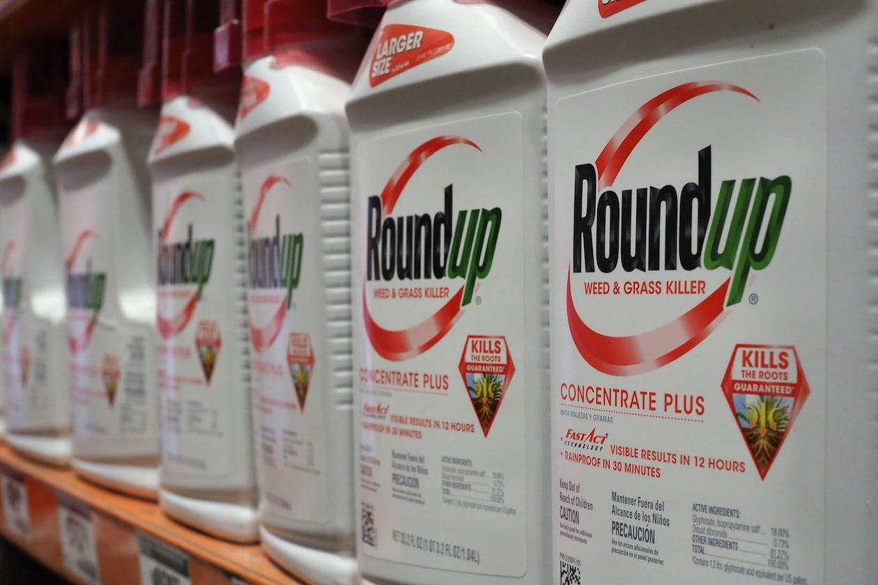 Monsanto has settled a $2 billion court case alleging its weedkiller, Roundup, caused a Georgia man's cancer. The verdict was the second largest in the state. (Robyn Beck/AFP/Getty Images/TNS)