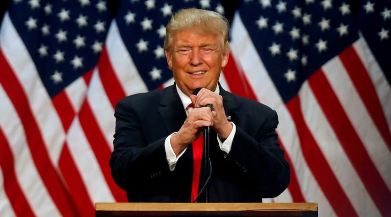 Donald Trump. AP photo.