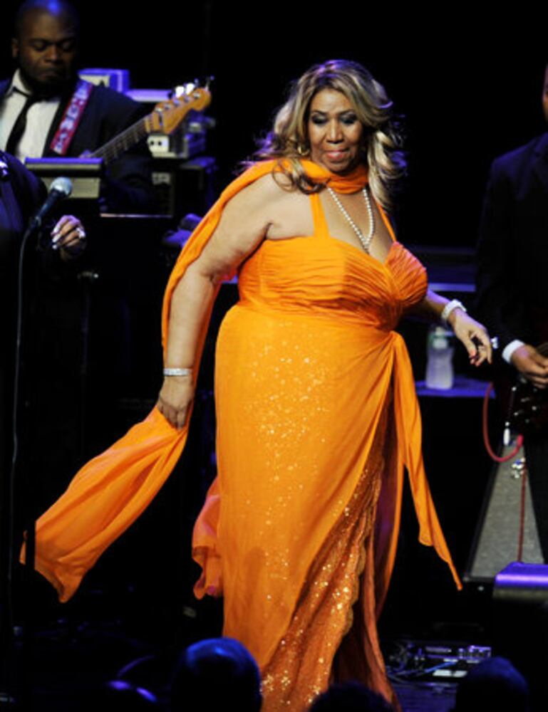 Aretha at L.A.'s Nokia Theatre