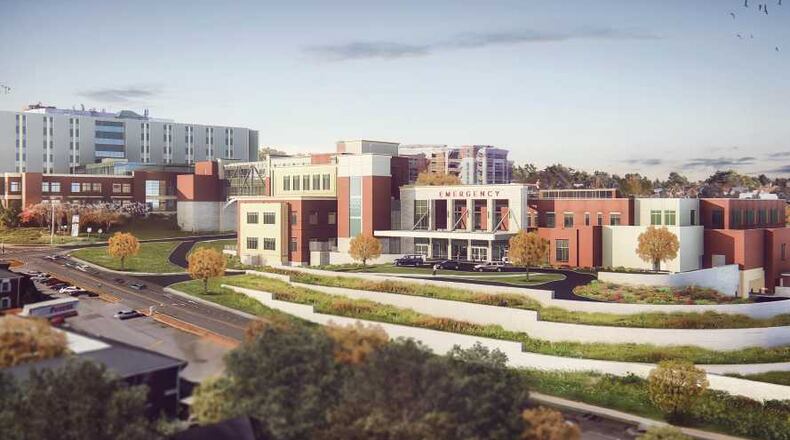 This is a rendering of the proposed WellStar Kennestone Hospital emergency department set to be built in Cobb County.
