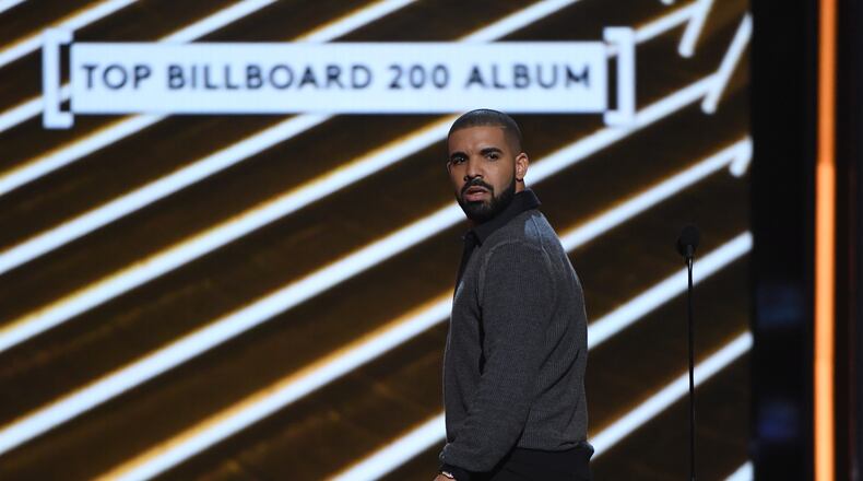 LAS VEGAS, NV - MAY 21: Recording artist Drake accepts the Top Billboard 200 Album award for "Views" during the 2017 Billboard Music Awards at T-Mobile Arena on May 21, 2017 in Las Vegas, Nevada. (Photo by Ethan Miller/Getty Images)