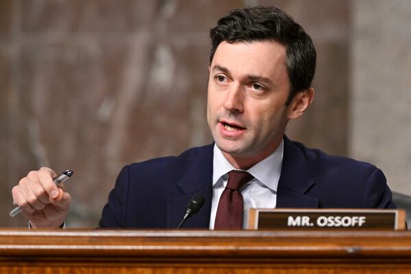 U.S. Sen. Jon Ossoff, D-Ga., is up for reelection in 2026.