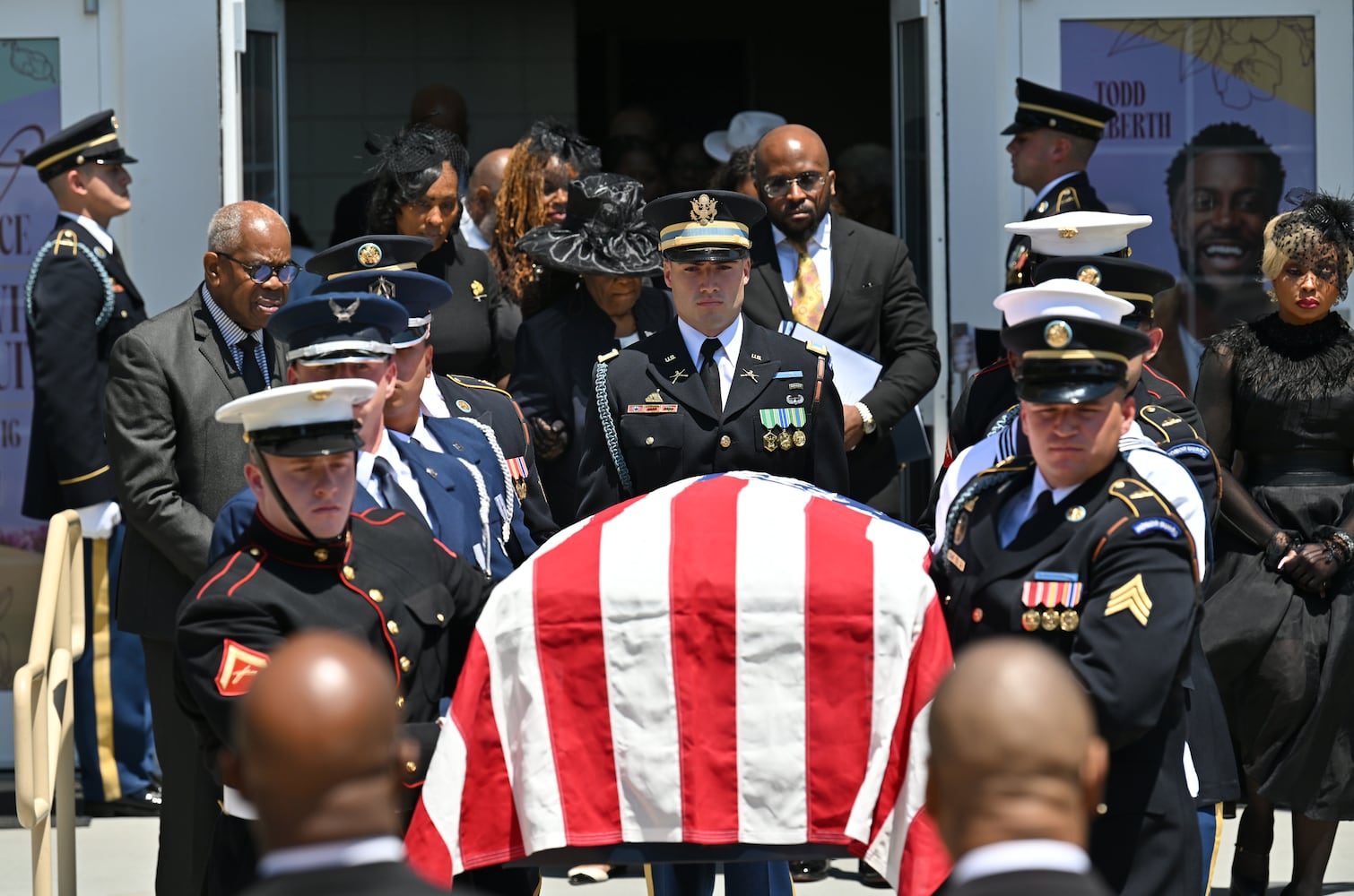 David Scott funeral