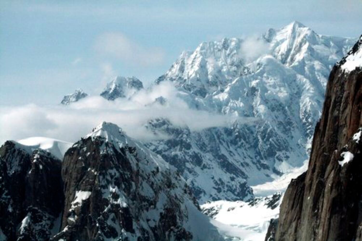 See Mount McKinley, tallest U.S. peak -- or not